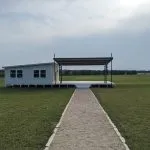 The stage at Luna Gardens