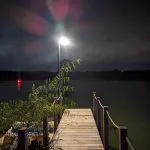 The dock at the pond