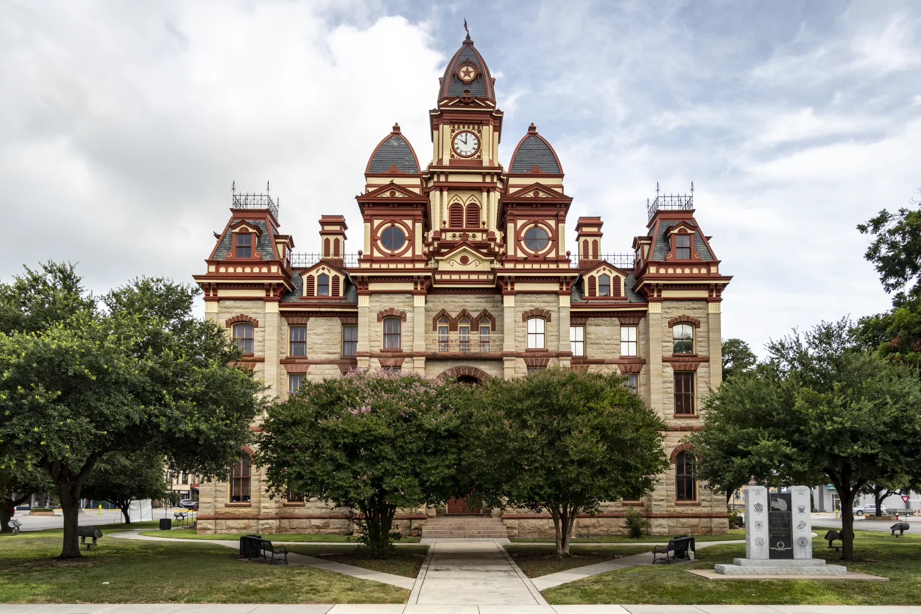 The Caldwell County Courthouse in Lockhart